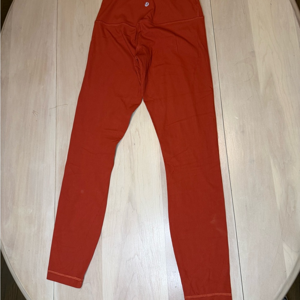 lululemon athletica Red Leggings